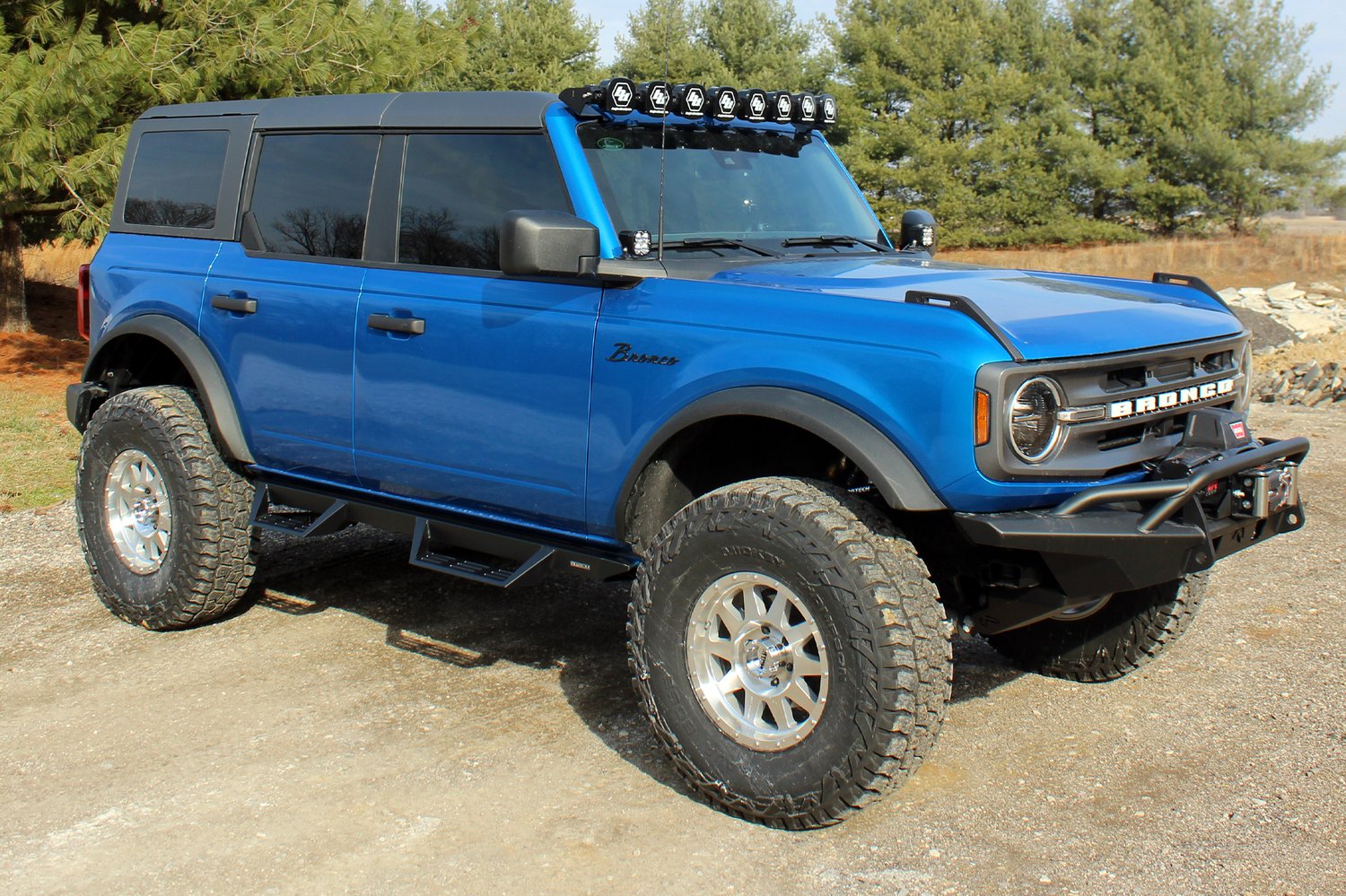Magnum RT Gen 2 Drop Steps - Black Textured Steel
